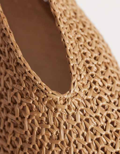 SEQWL Wide Fit - Ballerine a pianta larga nere intrecciate, 4 di 4