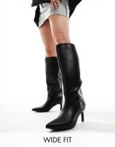 Bershka Long sleeve shirt with frills in burgundy