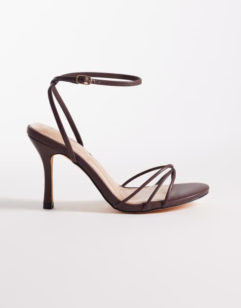 SEQWL Wide Fit - Lolly - Sandales à talon - Marron - view 1