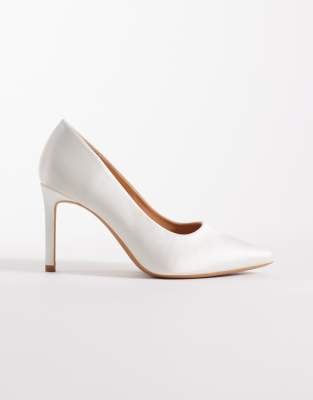  Petunia heeled court shoe  satin