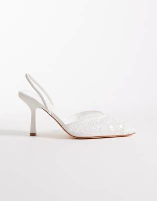  Salado sling back embelished heeled shoe 