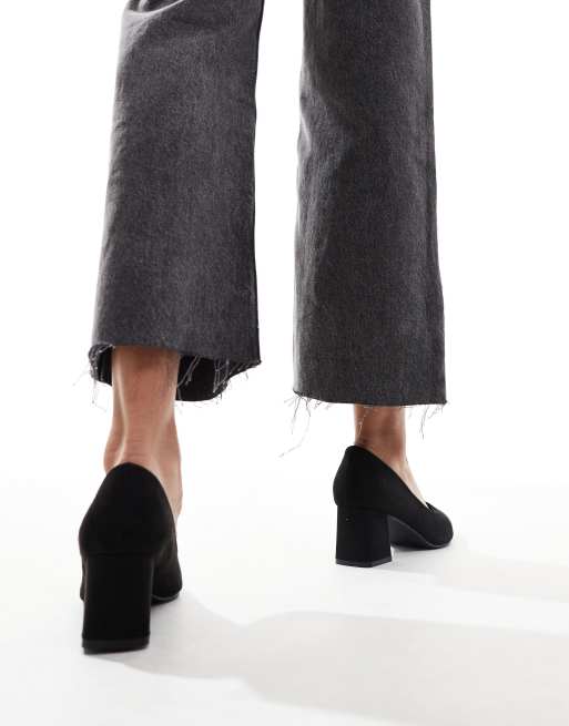 Mit Blockabsatz High Heels Blockabsatz Schwarz Schuhe Blockabsatz