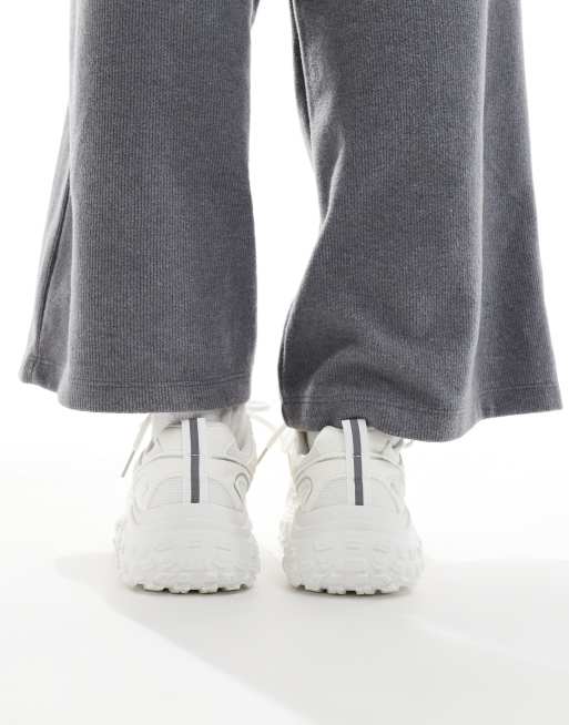 SEQWL Wolf chunky sneakers in white, 4 of 5