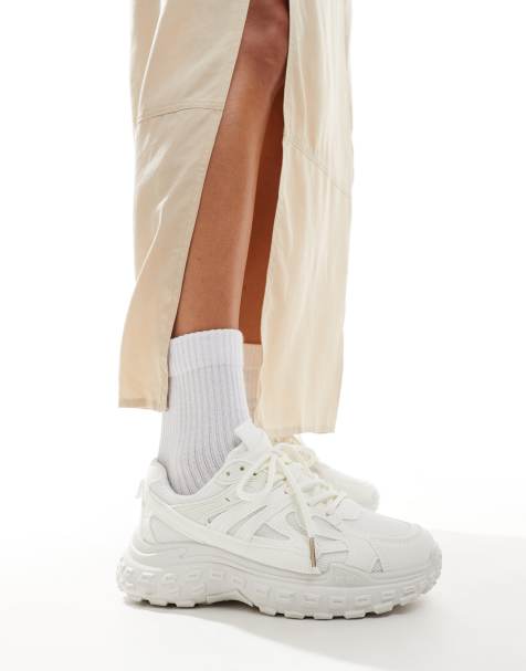 SEQWL – Wolf – Klobige Sneaker in Weiß - view 1
