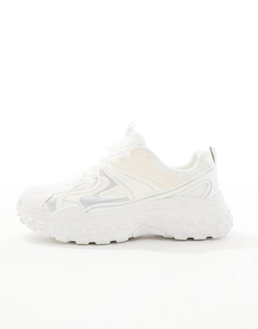SEQWL – Wolf – Klobige Sneaker in Weiß, 2 von 5