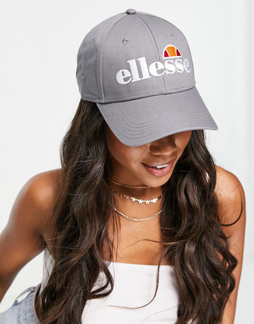 фото Серая кепка с логотипом ellesse-серый