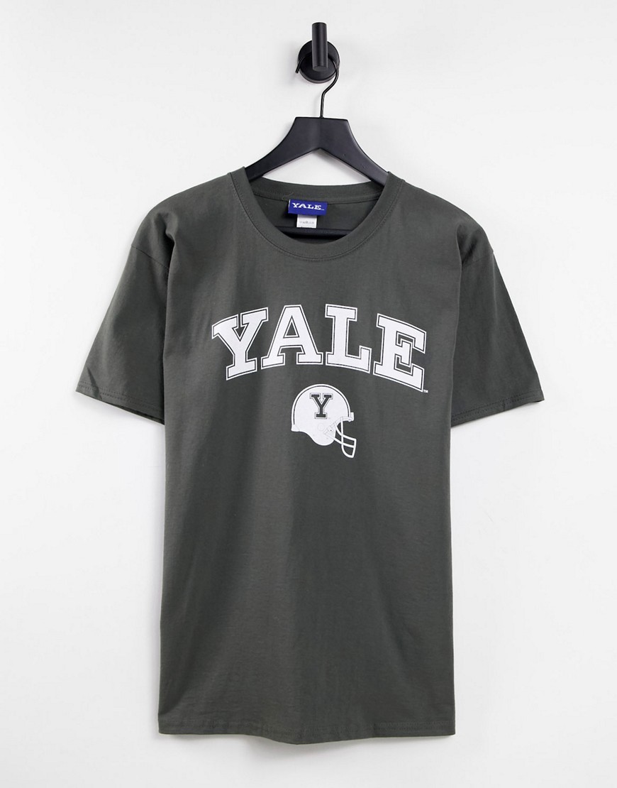 фото Серая oversized-футболка yale-серый park agencies