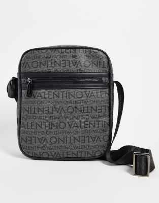 фото Серая сумка через плечо valentino bags futon-серый