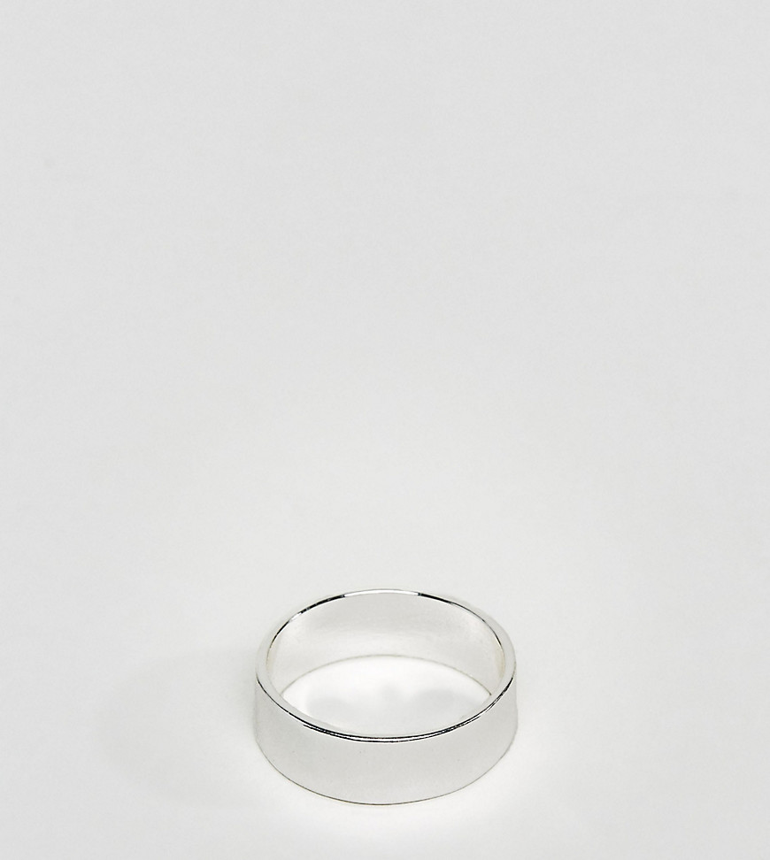 фото Серебристое кольцо asos plus-серебряный asos design