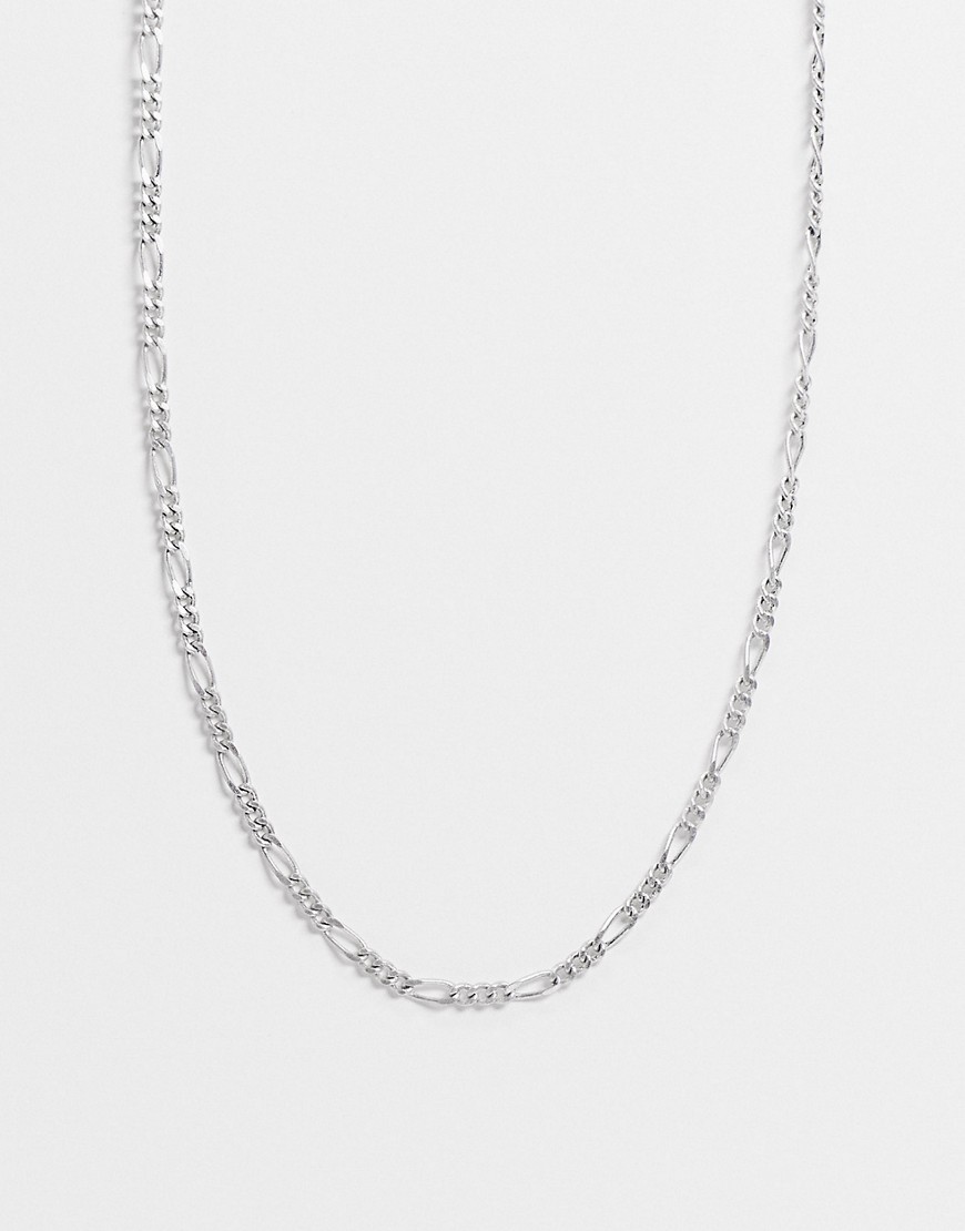 фото Серебристое ожерелье-цепочка из латуни allsaints-золотистый