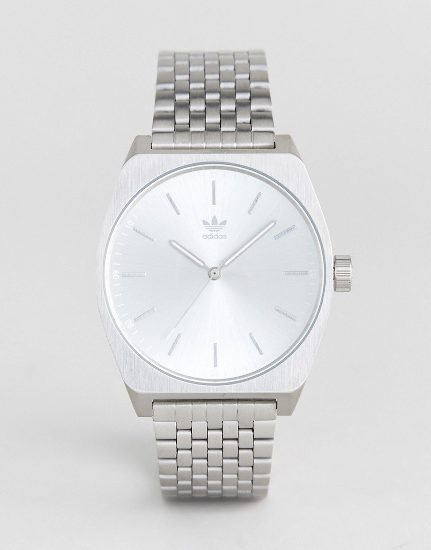 фото Серебристые часы-браслет adidas z02 process-серебряный