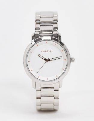 фото Серебристые часы fiorelli-серебряный