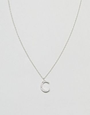 фото Серебряное ожерелье с кристаллами swarovski от accessorize-серебряный