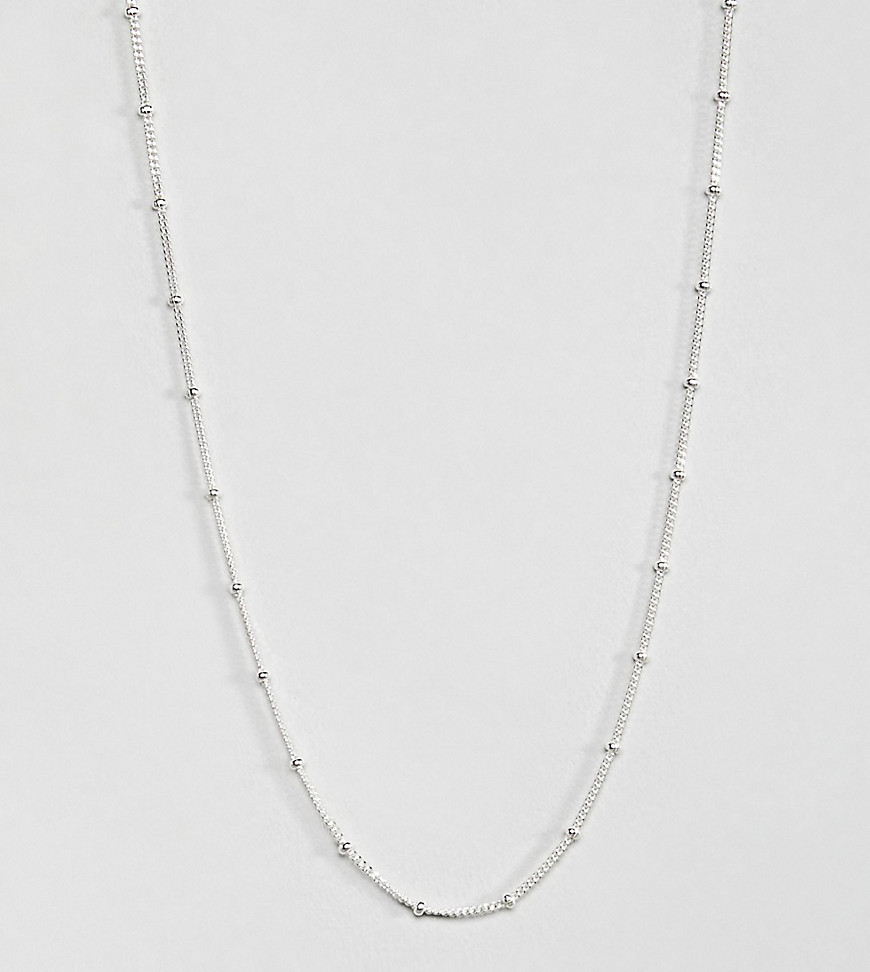 фото Серебряное ожерелье-цепочка kingsley ryan-серебряный