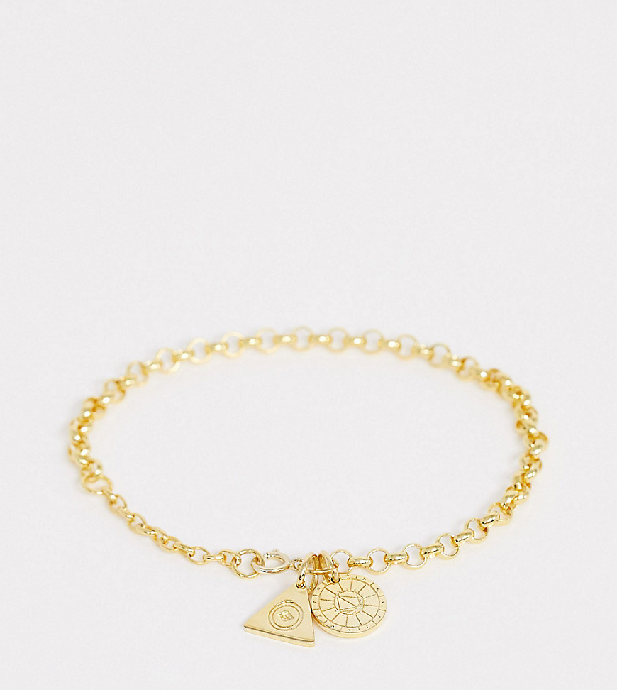 Serge DeNimes chain bracelet in gold