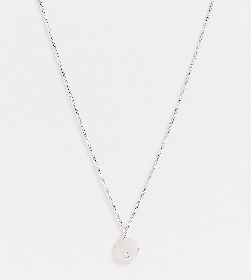Serge DeNimes - Echt zilveren halsketting met cirkelvormige hanger