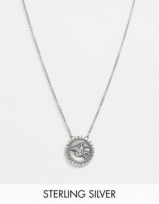 Serge DeNimes neck chain with orbis pendant in silver