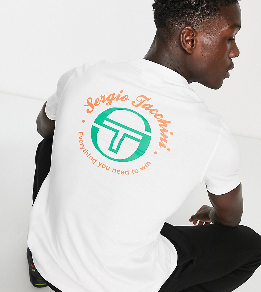 'everything you need to win' backprint T-shirt in white - exclusive to ASOS