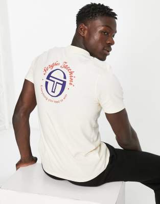 'everything you need to win' t-shirt with backprint in tan - exclusive to ASOS-Brown