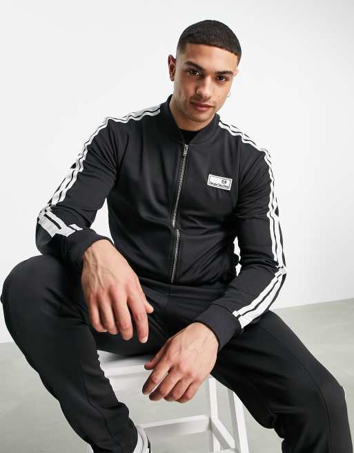 Sergio Tacchini - Jack met ritssluiting in grijs