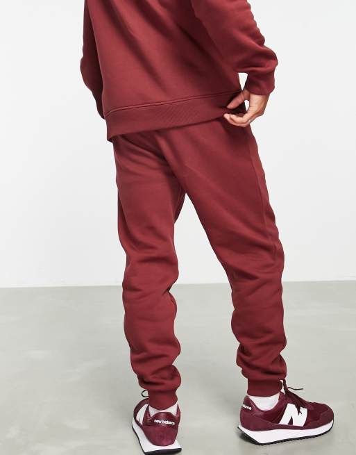 Sergio Tacchini joggers with logo in burgundy