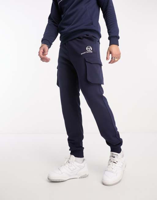 Sergio Tacchini Lapo cargo joggers in navy