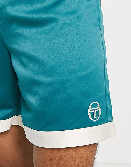 Sergio Tacchini logo shorts in green - exclusive to ASOS | ASOS