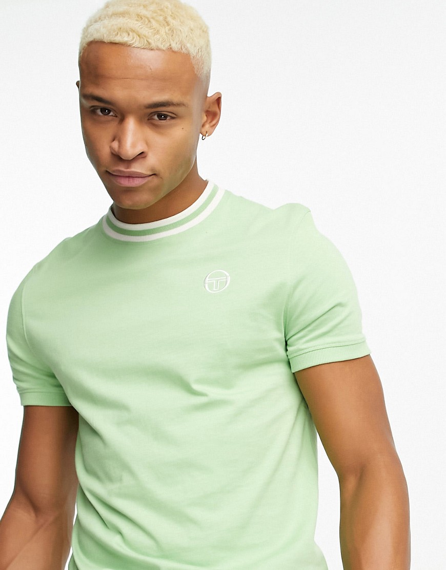 Rainer t-shirt with logo in green