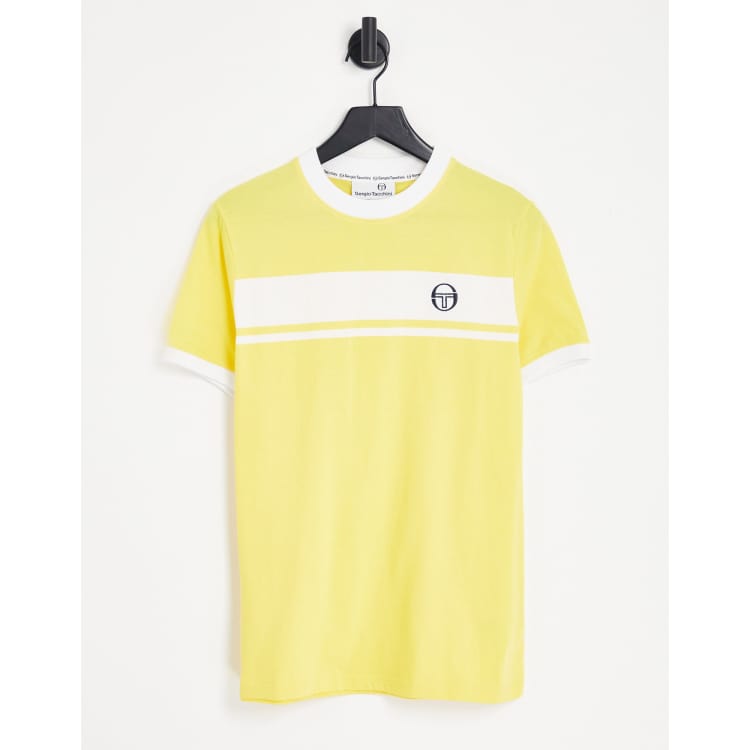 T shirt sergio tacchini jaune new arrivals