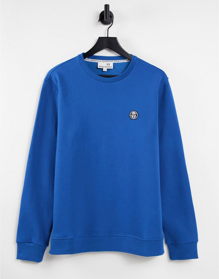 Sergio Tacchini sweatshirt with logo in blue