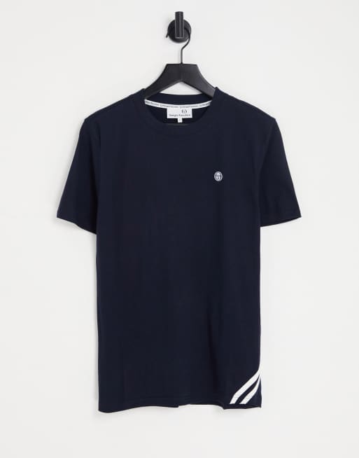Sergio Tacchini - T-shirt à petit logo - Bleu marine
