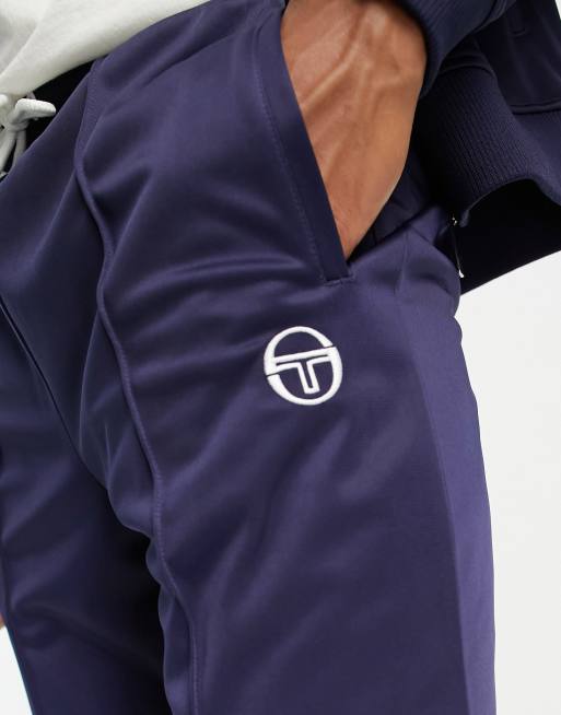 Sergio Tacchini – Varena – Trainingshose in Marineblau mit seitlichen Streifen, 3 von 4