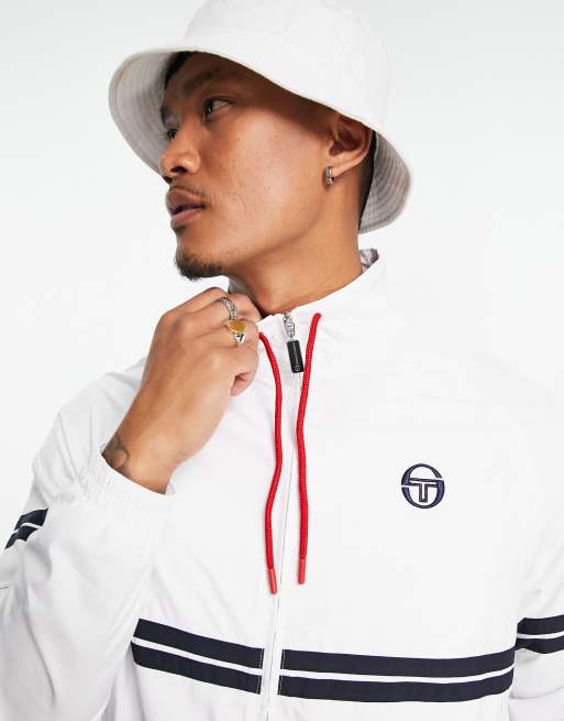Sergio – Tacchini – Vit träningsjacka