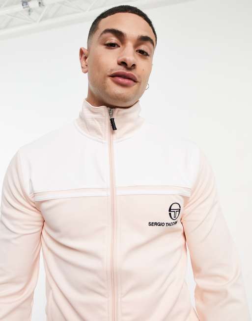 Sergio Tacchini zip up jacket in pink