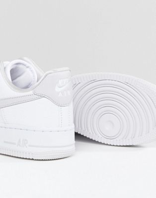 air force 1 white grey tick