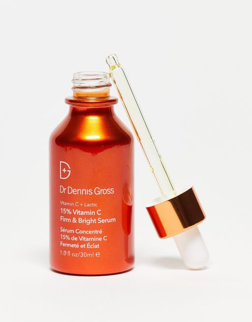 Sérum con vitamina C y ácido láctico al 15% Firm & Bright de 30 ml de Dr Dennis Gross, 2 de 4