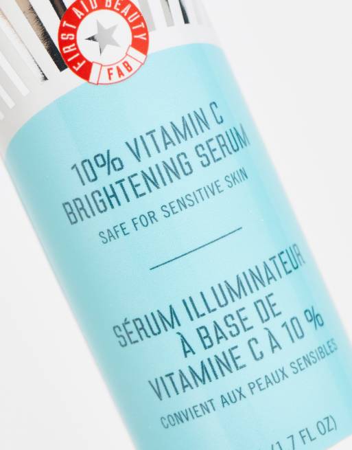 Sérum iluminador con vitamina C al 10% de 30 ml de First Aid