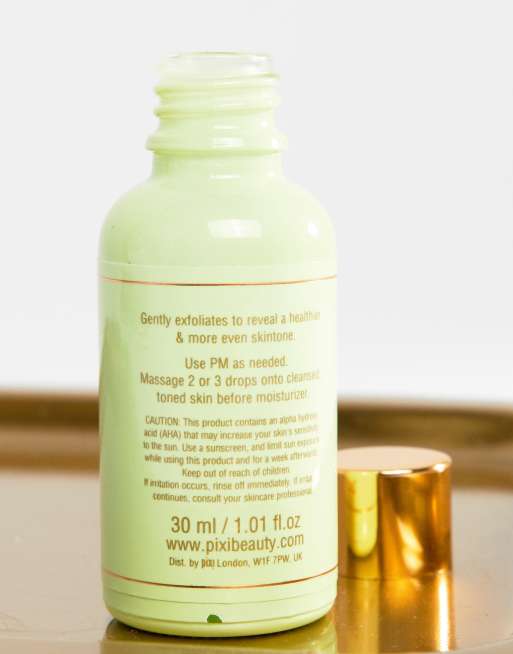 Sérum iluminador de noche con ácido glicólico al 10% de 30 ml de Pixi, 4 de 4