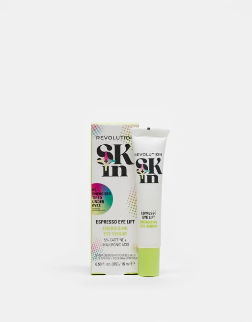 Sérum para contorno de ojos revitalizante con cafeína al 5% Espresso Eye Lift de 15 ml de Revolution Skin