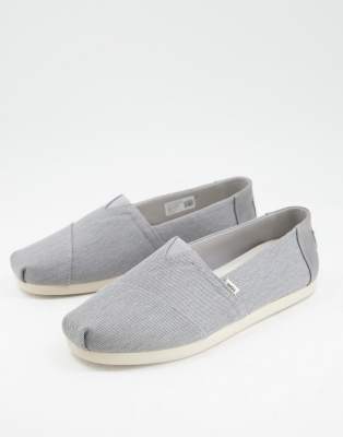 фото Серые эспадрильи из пеньки toms-серый