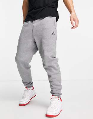 Спортивные брюки  Asos Серые флисовые джоггеры Nike Jordan-Серый