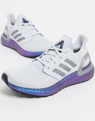 фото Серые кроссовки adidas running ultraboost 20-серый adidas performance