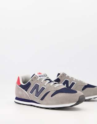 new balance 373 piel Marrón