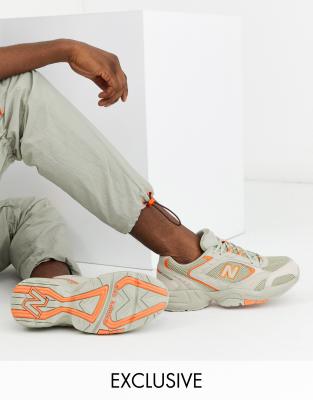 фото Серые кроссовки new balance utility pack 452 эксклюзивно для asos-серый