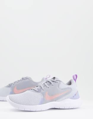 Бег Серые кроссовки Nike Running Flex Experience Run 10-Серый
