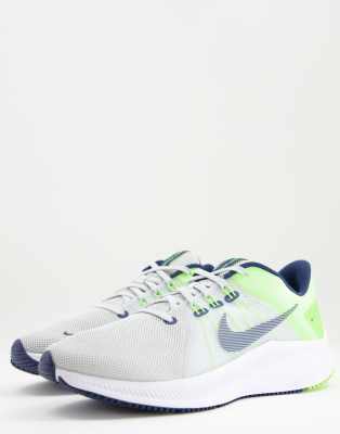 Бег  Asos Серые кроссовки Nike Running Quest 4-Серый