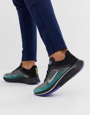 фото Серые кроссовки nike running - zoom fly sp-серый