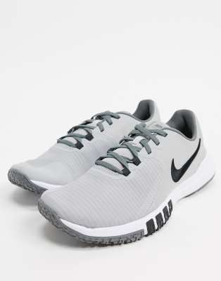 фото Серые кроссовки nike training flex control tr 4-серый