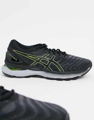 фото Серые кроссовки с гелевой амортизацией asics running nimbus 22-серый