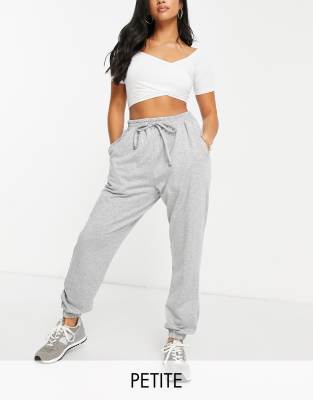 фото Серые oversized-джоггеры в стиле 90-х missguided petite-серый